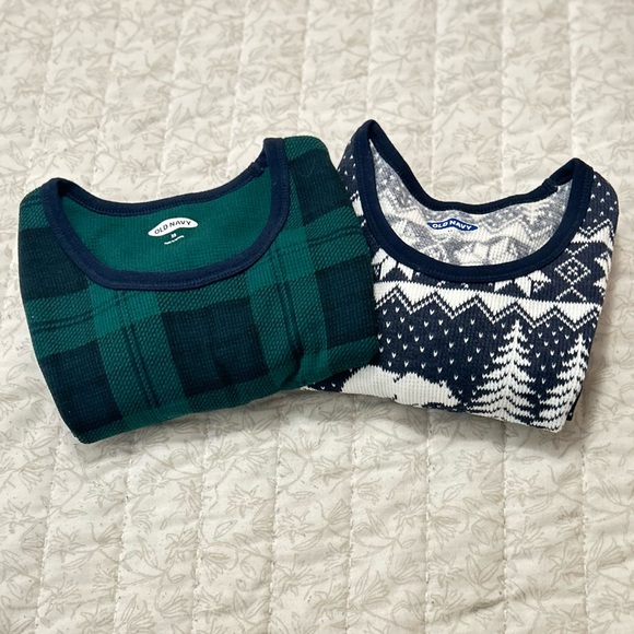 2 Long Sleeve Scoop Neck Fall/Winter Tops XS - Picture 5 of 5